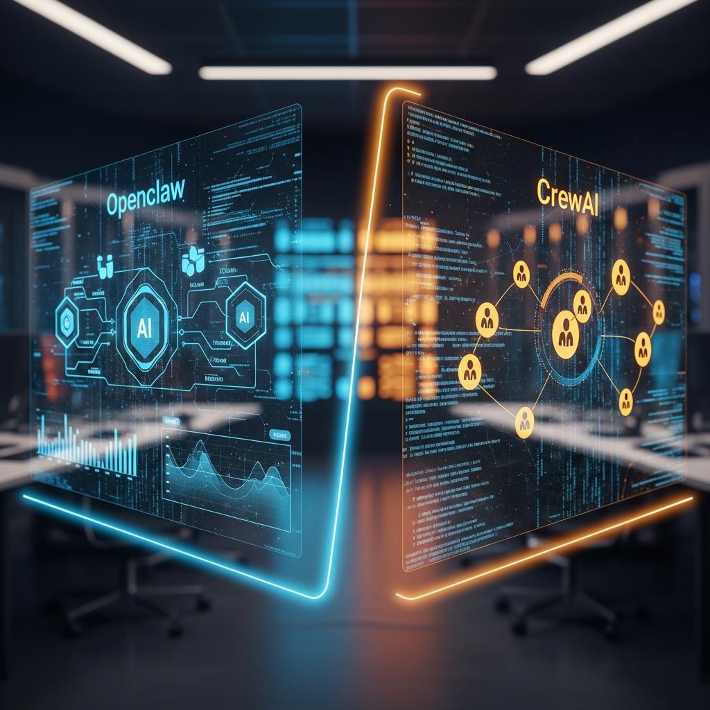 Openclaw vs CrewAI : Quel Framework Choisir?